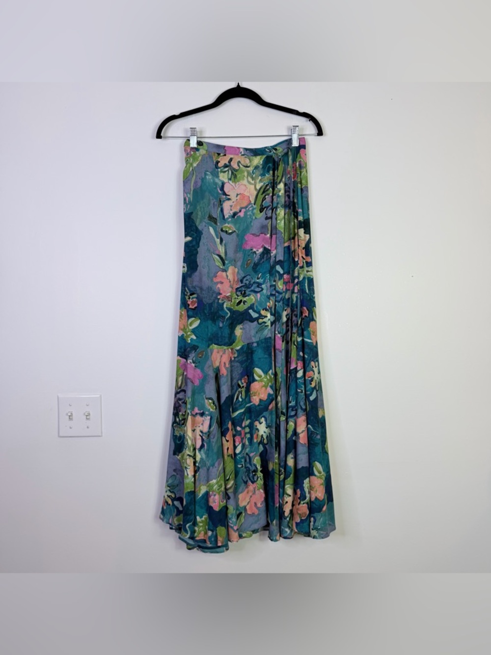 Peruvian Connection | Bora Bora Floral Maxi Wrap Skirt 8